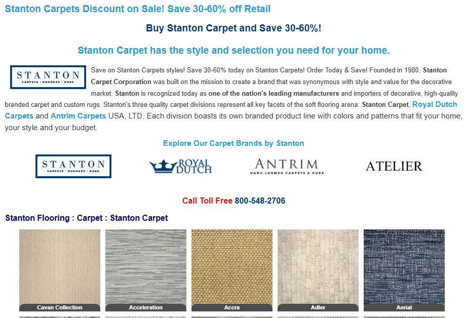 Stanton Carpet Discounts Stanton Carpet Discounts